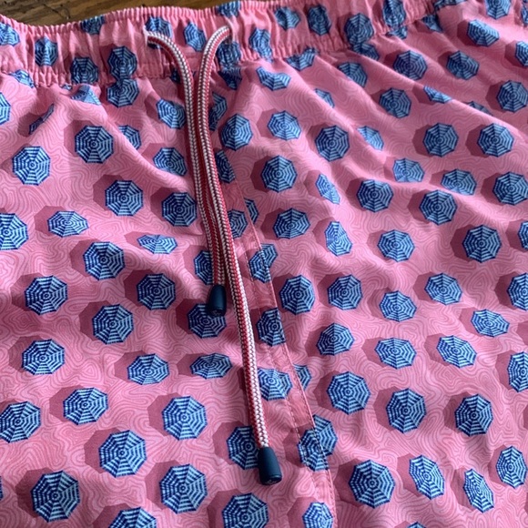 Peter Millar Ocean City Swim Trunk Men’s Coral Reef Pink Quick Dry Size Large - Picture 12 of 14